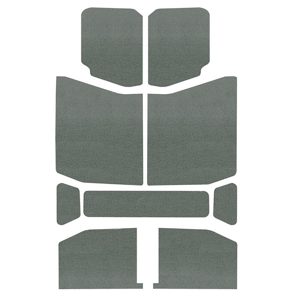 Boom Mat Design Engineering 050169 Grey Sound Deadening Headliner Compatible with 4-Door Jeep Wrangler JL (2018-up)