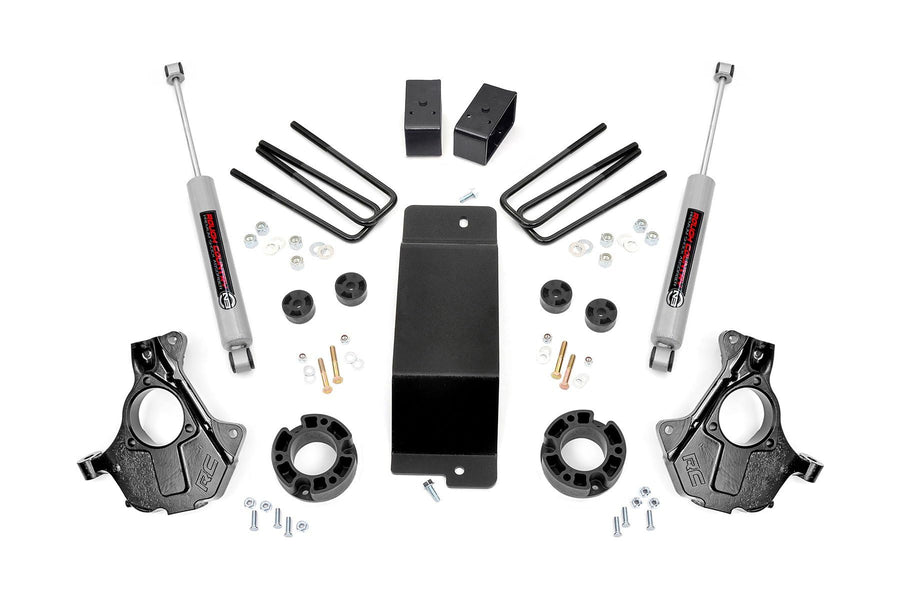 3.5" Rough Country Knuckle Lift Kit for 2007-2013 Chevy/GMC 1500 4WD - 11930