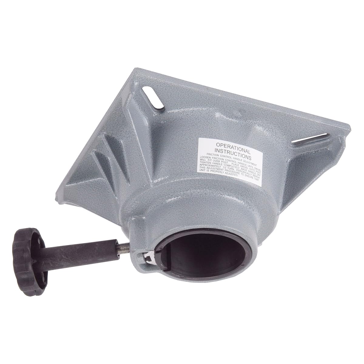 Trac-Lock Springfield 1100031-1 Pedestal Swivel - Non-Locking, 2-3/8", Each