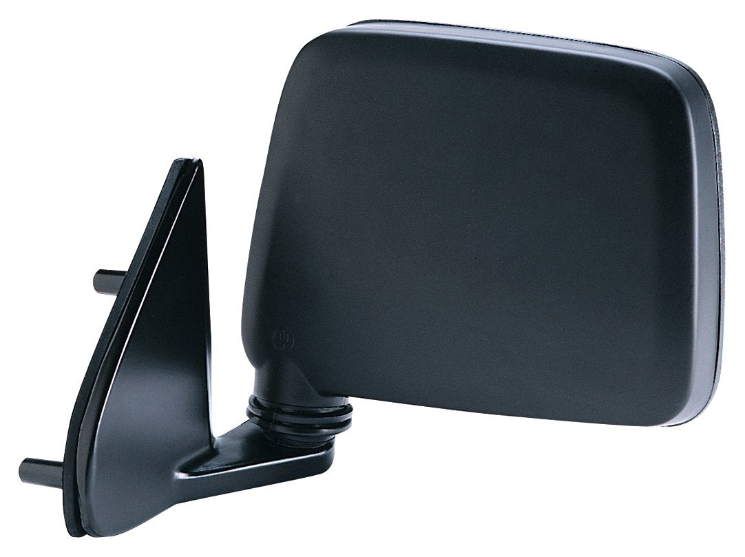 Mirror Driver Side for Nissan Pathfinder, Pick-Up E/SE/XE, Black, Foldaway, Manual