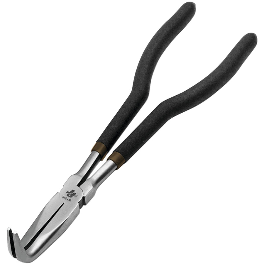 W1046 Performance Tool 11-Inch Long Reach 90-Degree Bent Long Nose Pliers