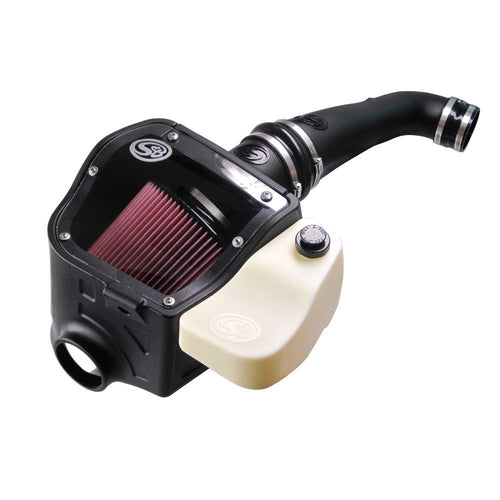 Cold Air Intake S&B Filters 75-5050 for 2009-2010 Ford F-150 & Raptor 5.4L (Oiled Cleanable, 8-ply Cotton Filter)