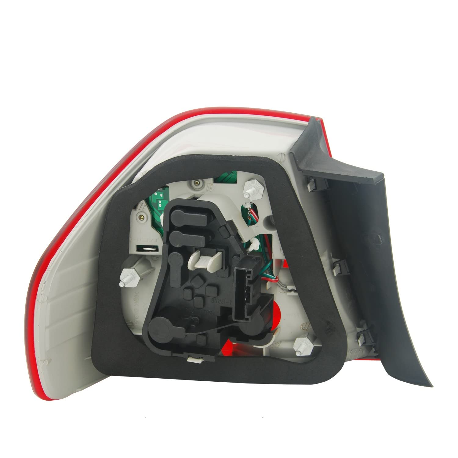 Left TYC Tail Light Assembly Compatible with 2009-2011 BMW 3 Series