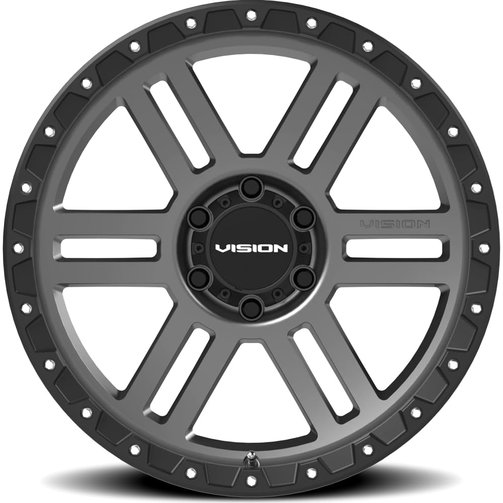 Off-Road Vision 354 Wheel - Manx 2 Series - Satin Gray - 17" x 9", -12 Offset, 6x139.7 Bolt Pattern, 106.2mm Hub