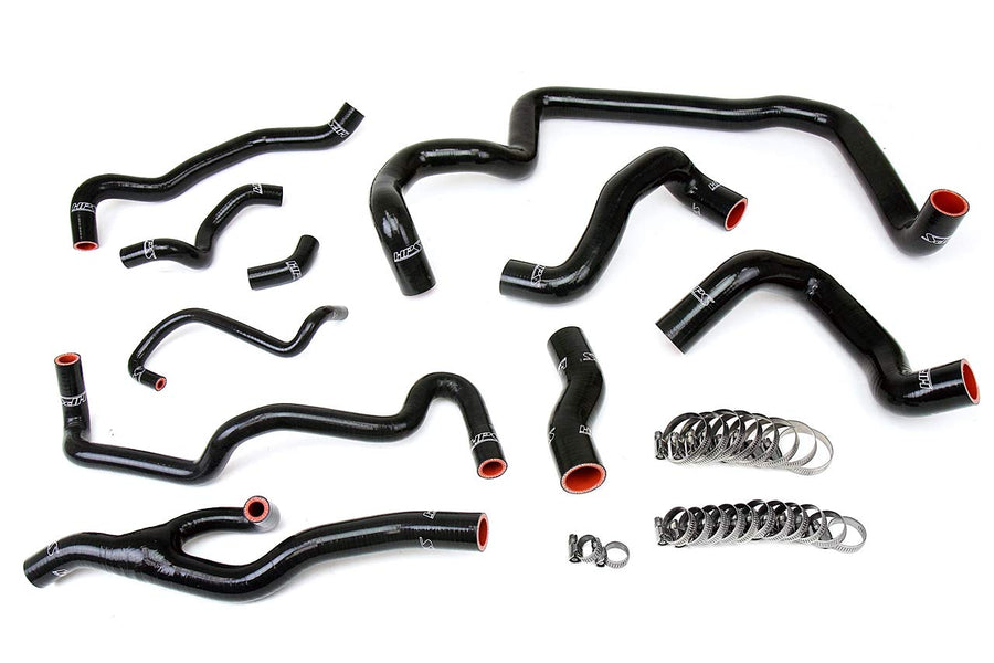 Black Silicone HPS Radiator + Heater Hose 57-1557-BLK