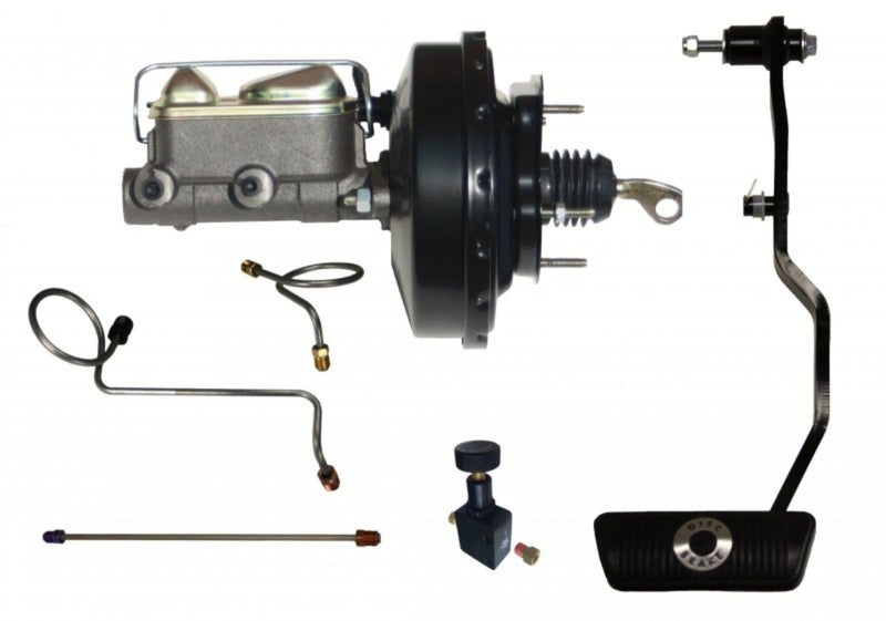 Power Disc Brake Conversion LEED BRAKES 70 Mustang With Automatic Transmission - 4Piston
