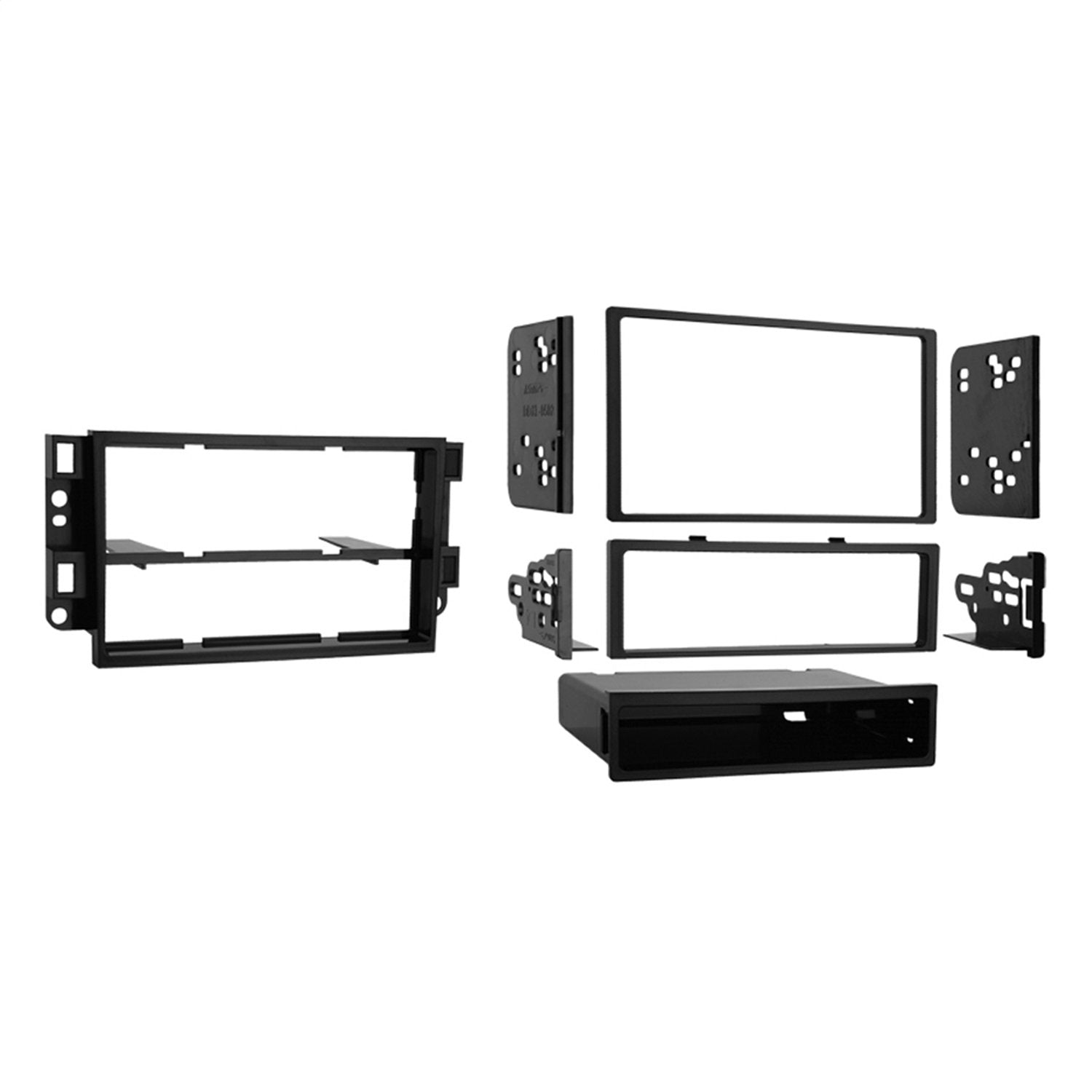 Metra 99-3306 Stereo Installation Dash Kit Double-DIN or Single-DIN Fits Select 2007-2011 Chevrolet Aveo / 2009-2010 Pontiac G3