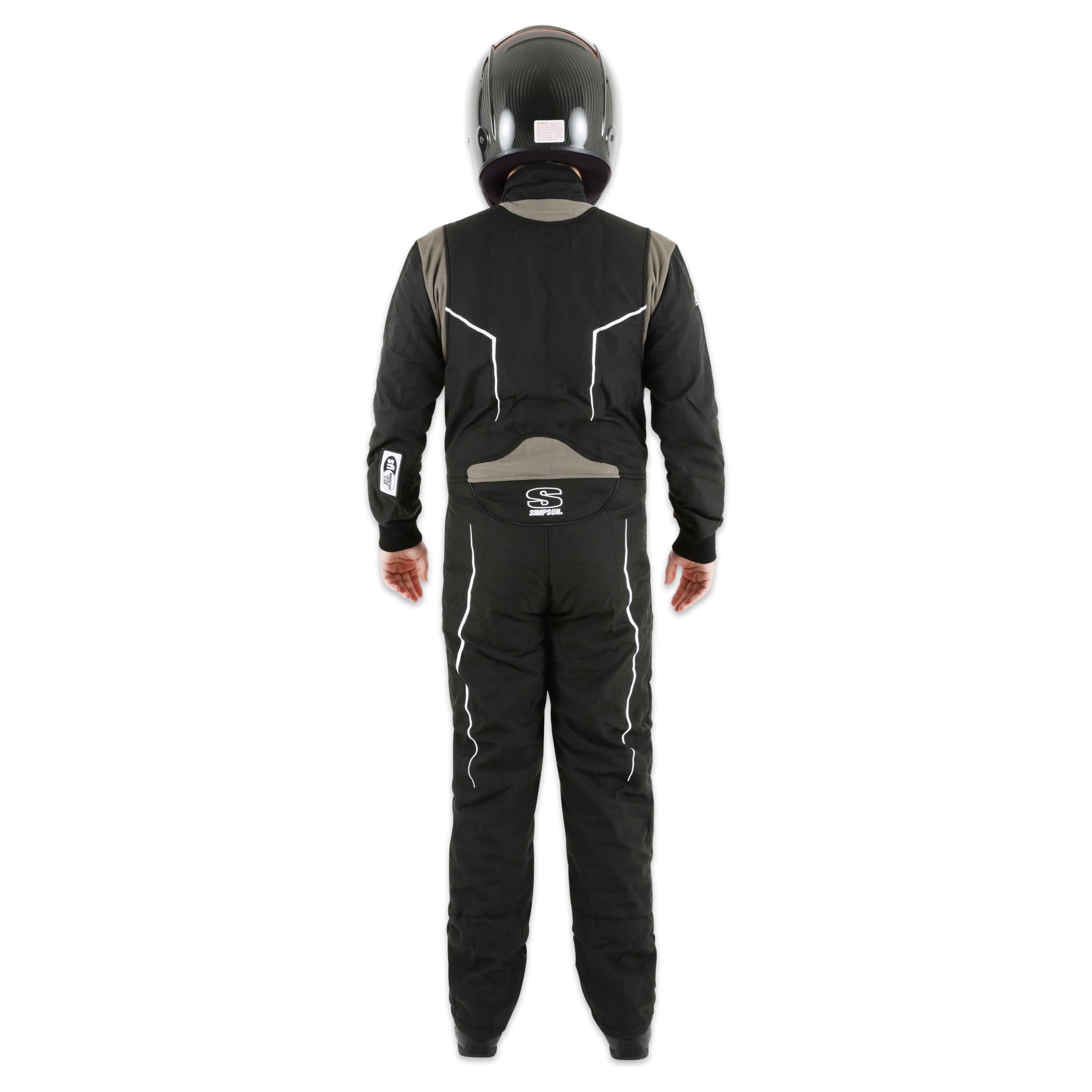 Helix SIMPSON Standard Suit (Small Black/Gray)