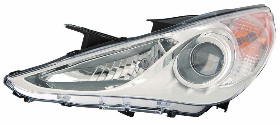 LEFT HEADLIGHT FOR HYUNDAI SONATA 11-12 GLS TYPE 1(WHITE BEZEL)