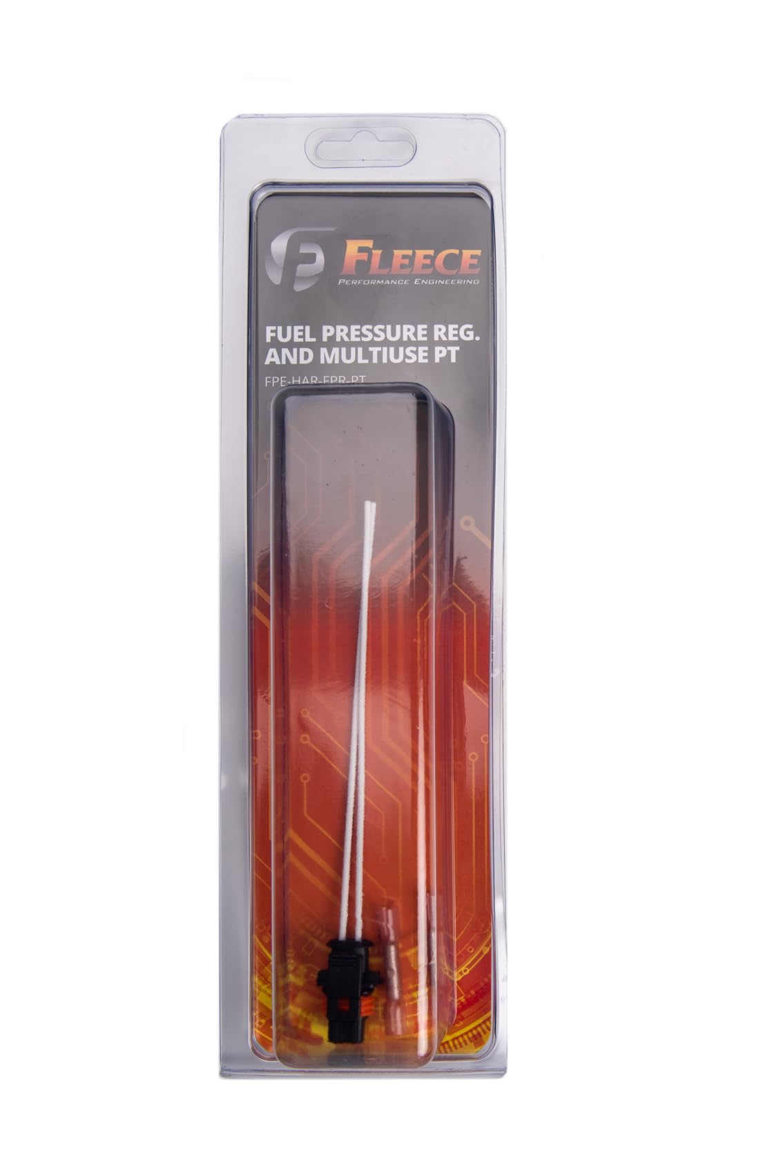 Universal 6in Fuel Pressure Regulator & Multiuse Pigtail - Fleece Performance (FPE-HAR-FPR-PT)