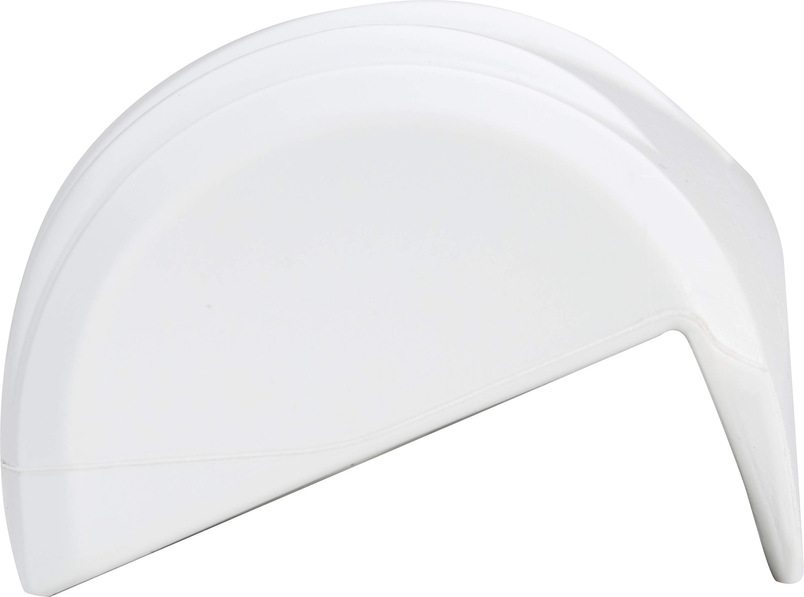18-Inch Straight-Edge Dock Fender, White attwood 93532-1 Softside UV-Resistant Marine