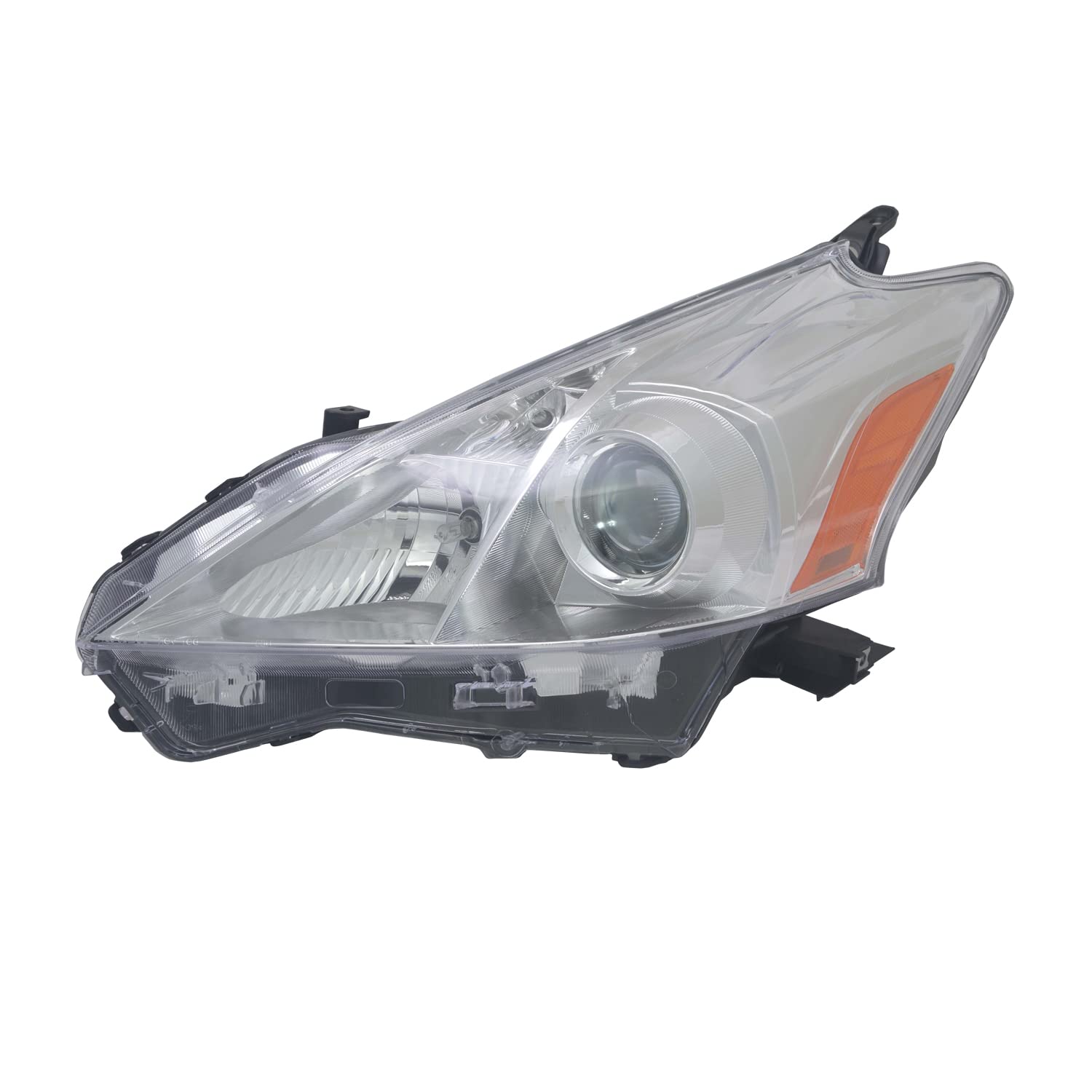 Left TYC Headlight Assembly Compatible with 2012-2014 Toyota Prius