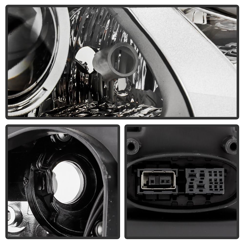 Porsche Cayenne 11-14 Spyder (POE) HID w/AFS Non-LED DRL Projector Headlights - OE Grey Right