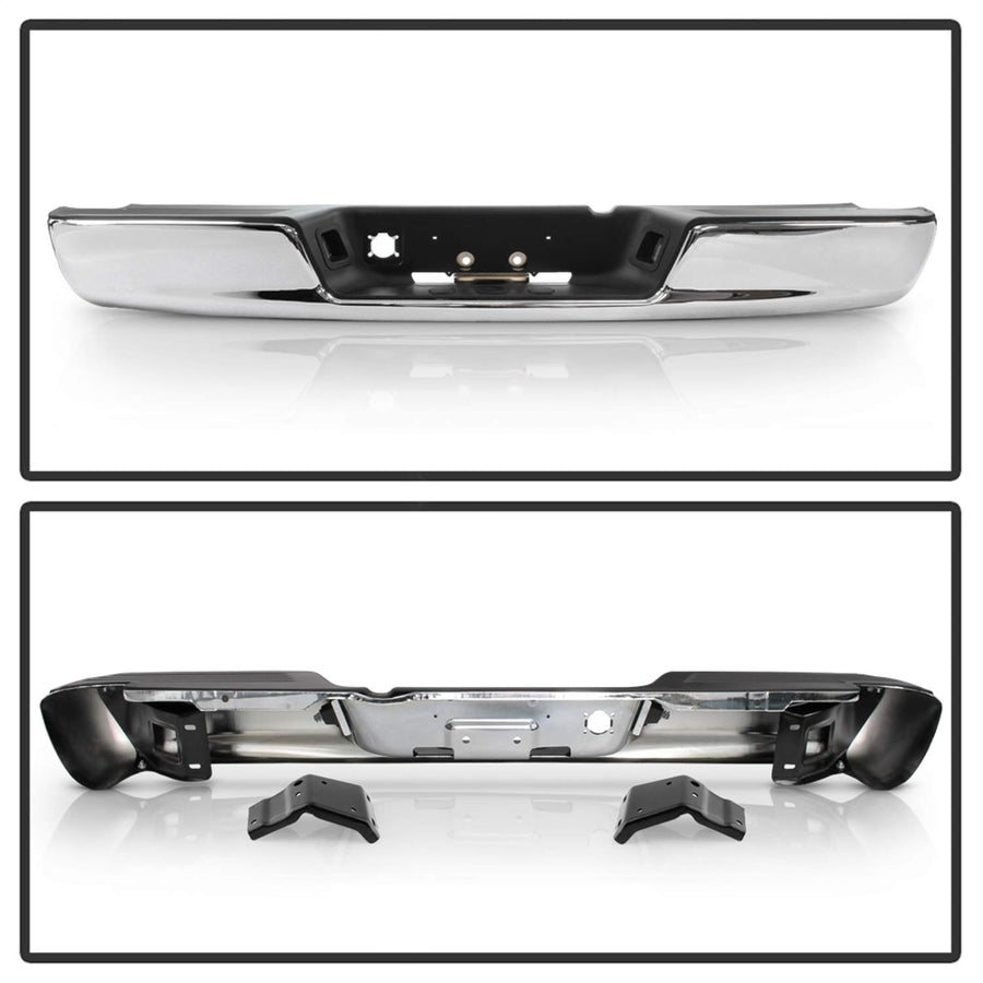 OEM Style Xtune Steel Rear Bumper (RB-DR02-SET-C)
