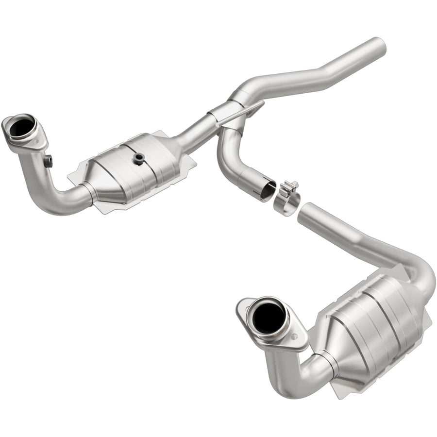 Large MagnaFlow Stainless Steel Direct Fit Catalytic Converter 49187
