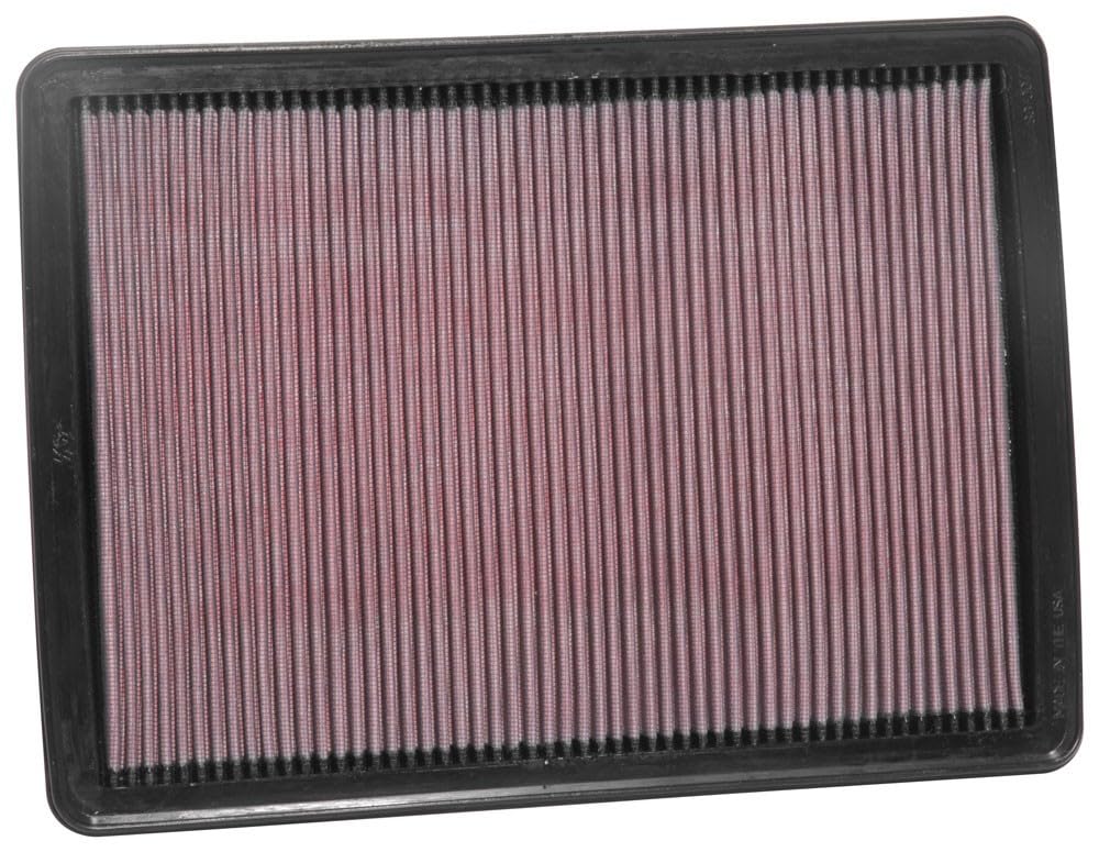 K&N Engine Air Filter: Replacement Car Air Filter, Washable, Clean Every 75,000 Miles, Reusable, Premium: Compatible with 2016-2019 HYUNDAI/KIA (Ioniq, Niro), 33-3077