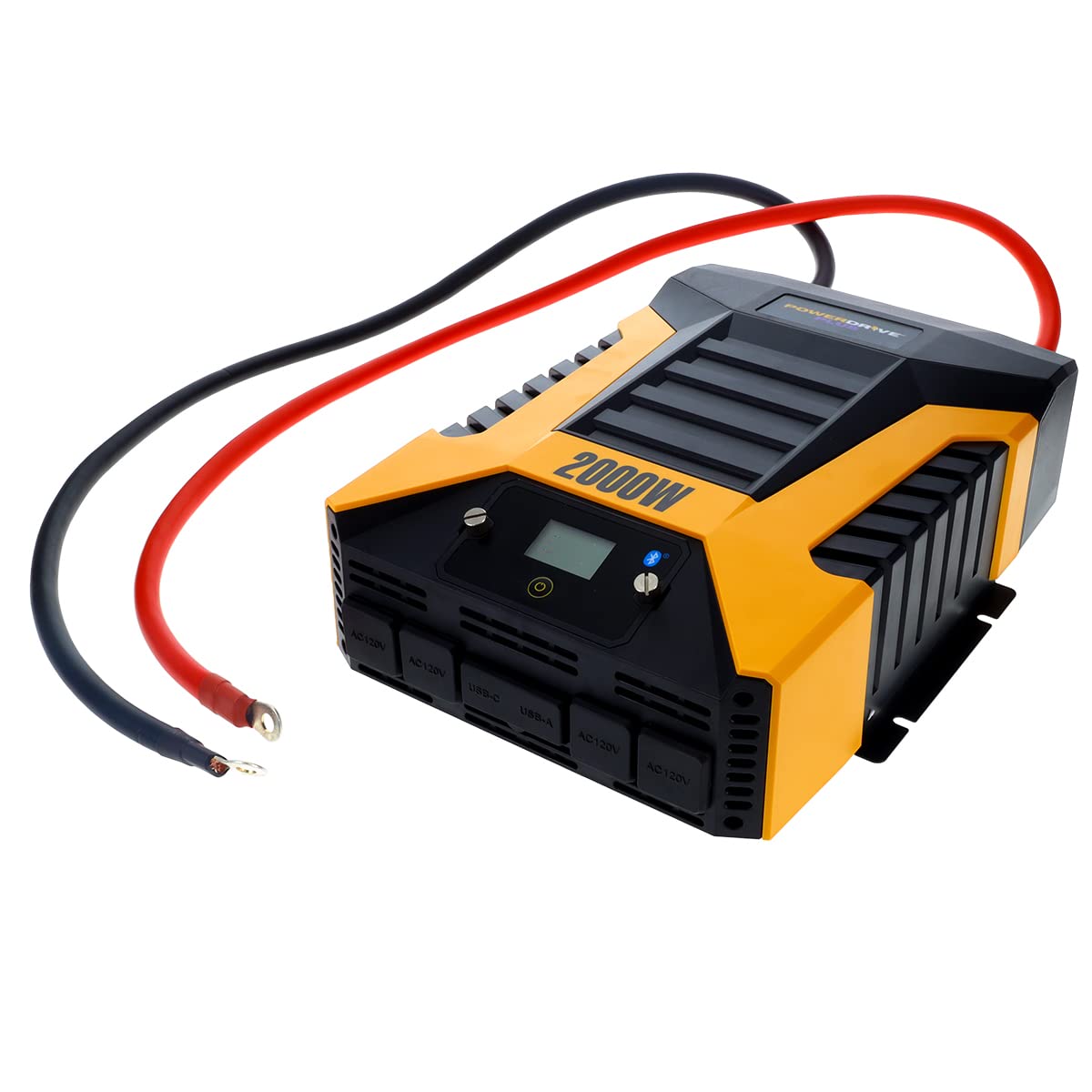 2000 Watt PowerDrive Power Inverter, PWD2000P with Bluetooth Wireless Tech and Remote Control