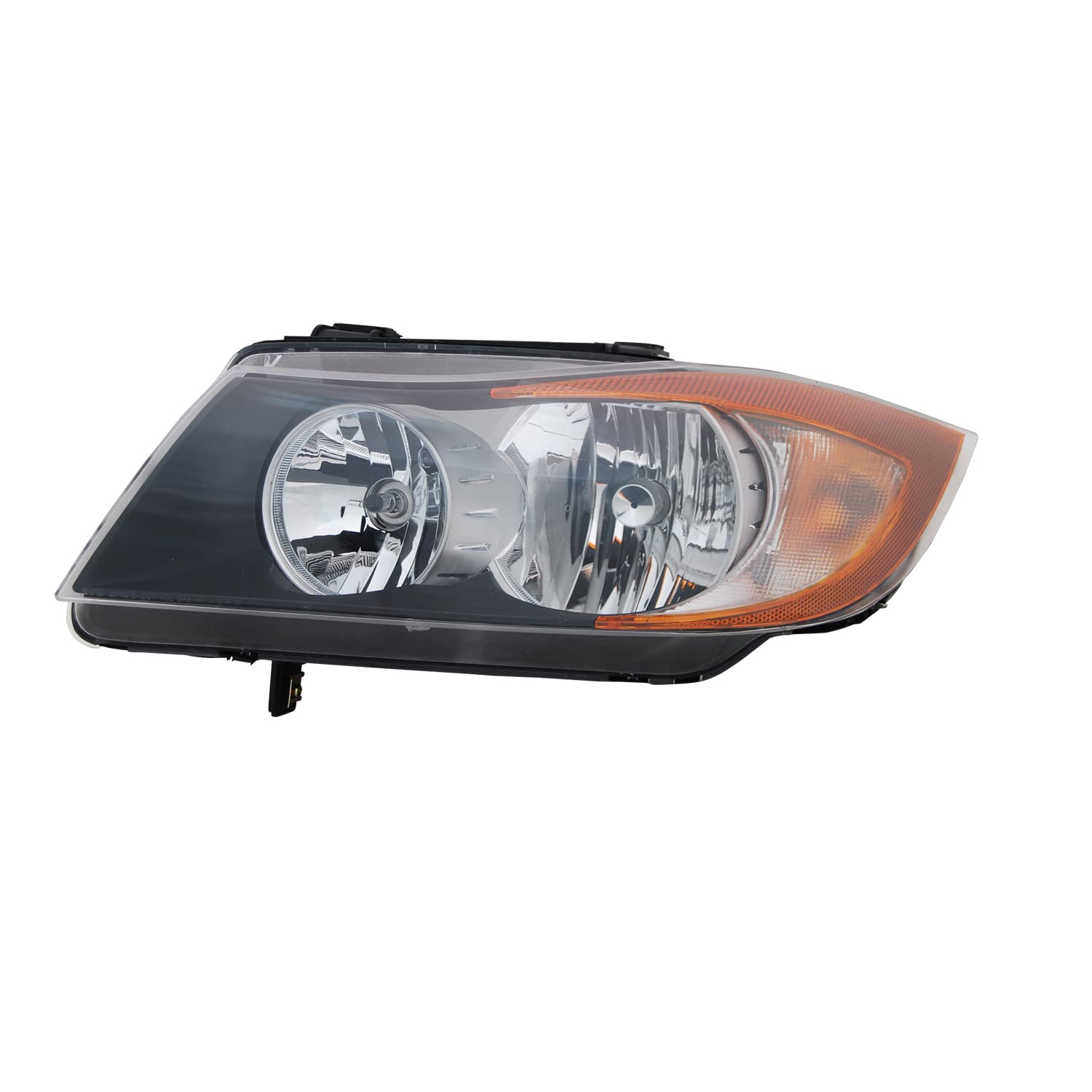 Left TYC Headlight Assembly Compatible with 2006-2008 BMW 3 Series