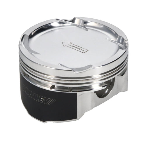 Performance Manley (608005C-4) 03-06 Evo 8/9 (7 Bolt 4G63T) 85.5mm +.5mm Over Bore 100mm Stroke 8.5:1 Dish Pistons w/Rings