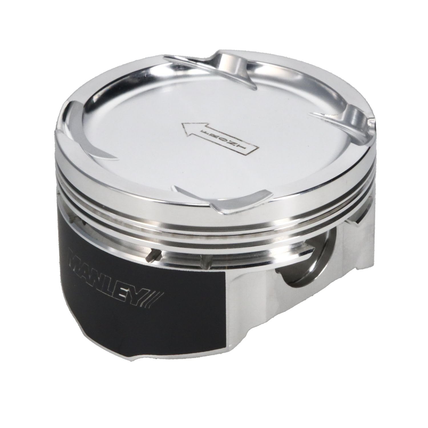 Piston Kit Manley 614005C-1 (Dish Single/Ring 08+ Mitsubishi Evo X 4B11T 86.5mm +.5mm Oversize Bore 9.0:1), 1 Pack