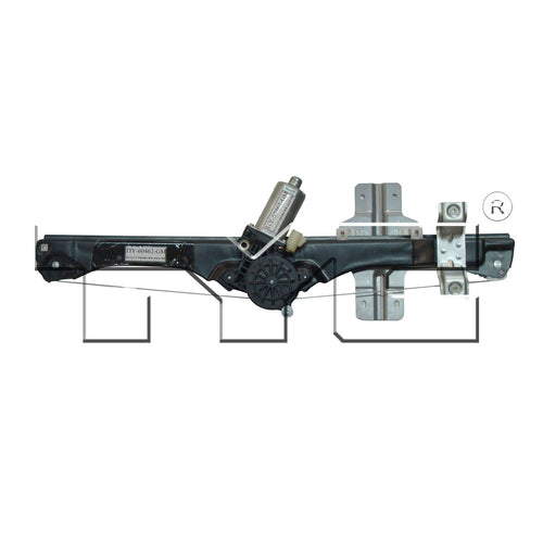 Front Left TYC 660475 Replacement Window Regulator