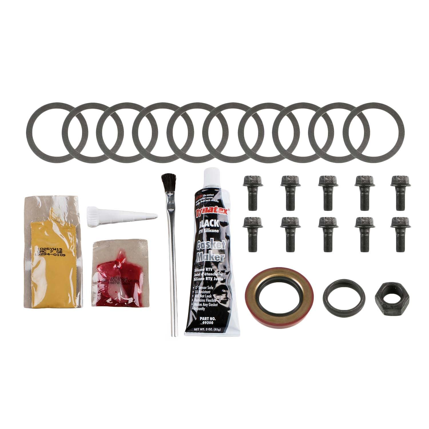 Differential Gear Install Kit Motive Gear C8.25IK for Chrysler 8.25" Rear 10-Bolt - Fits Dodge/Jeep/Chrysler Models (1967-2009), Replaces Richmond Gear 83-1070-B, Yukon Gear MK C8.25-B