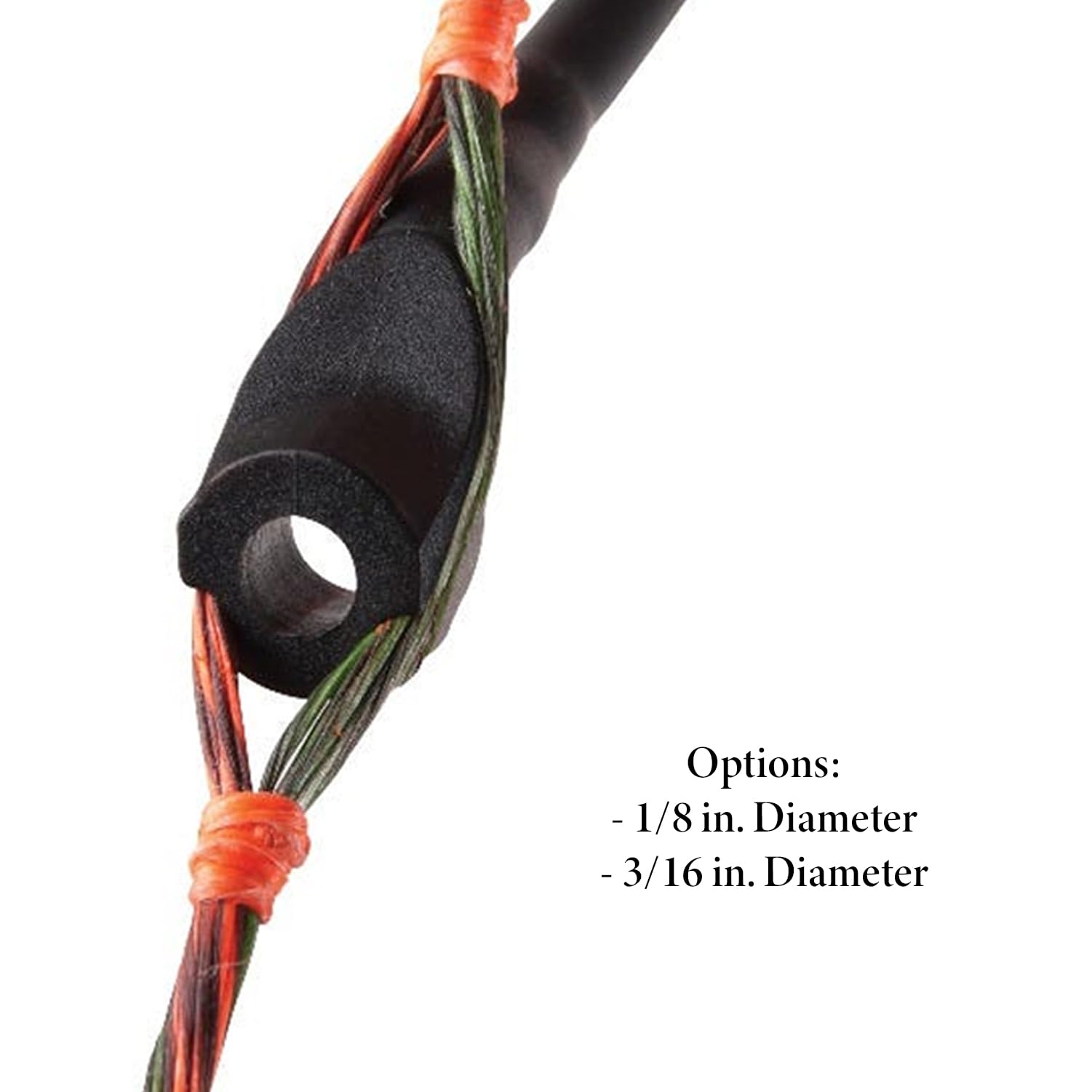Centra Xtreme TRUGLO Peep 3/16 Tube Black