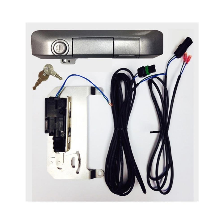 Power Tailgate Lock Pop & Lock PL85508 Silver Sky Metallic for Toyota Tacoma (Smart Lock Combo)