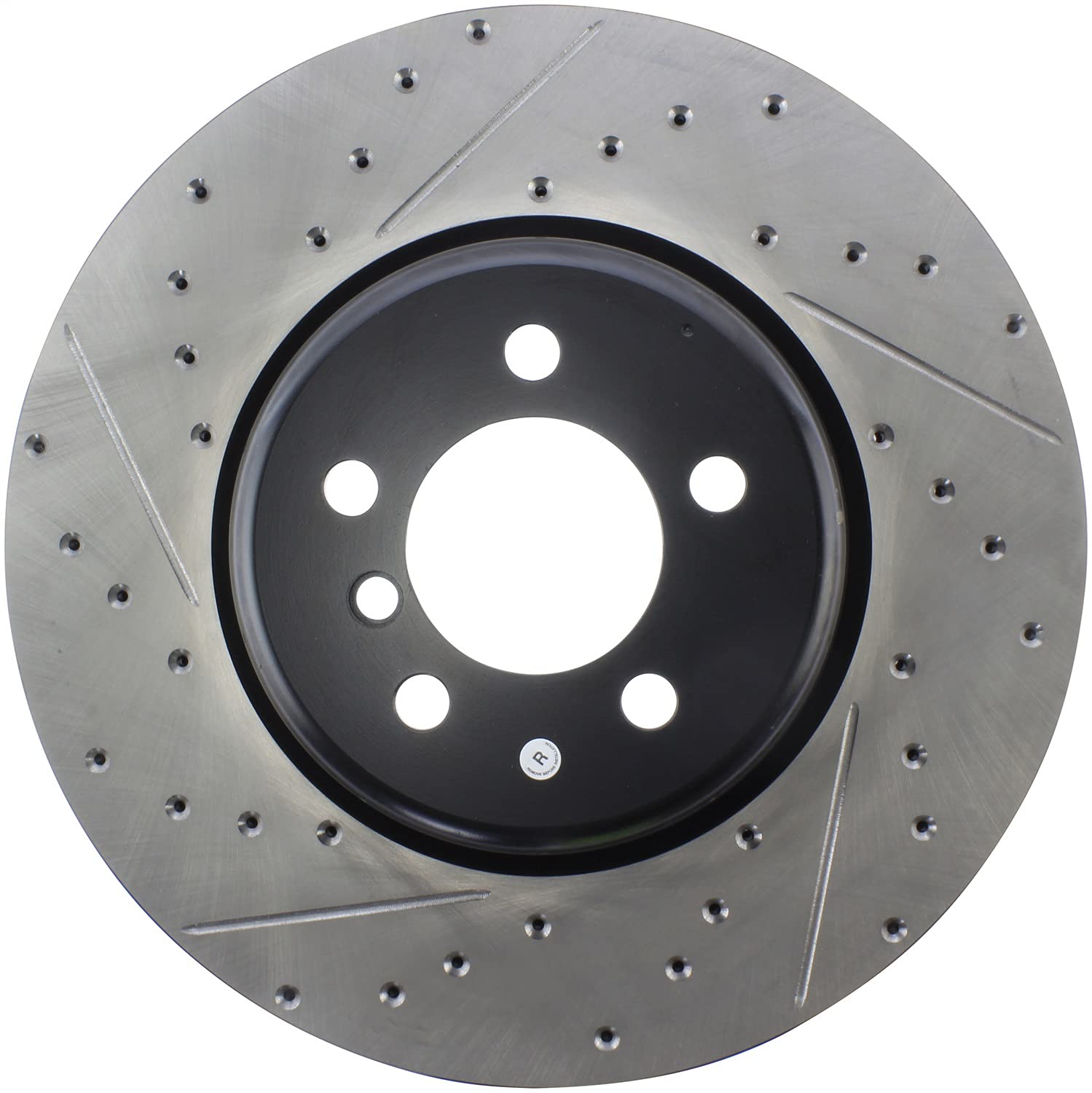 Sport Drilled/Slotted Brake Rotor StopTech 127.34144R (Front Right), 1 Pack