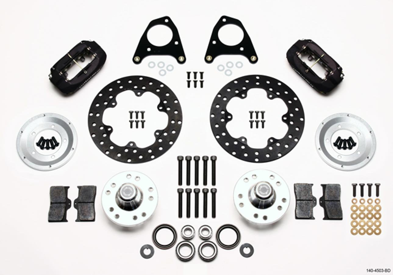 Medium Wilwood Front Brake Drag Kit for 87-93 Mustang / 84-86 SVO 140-4503-BD