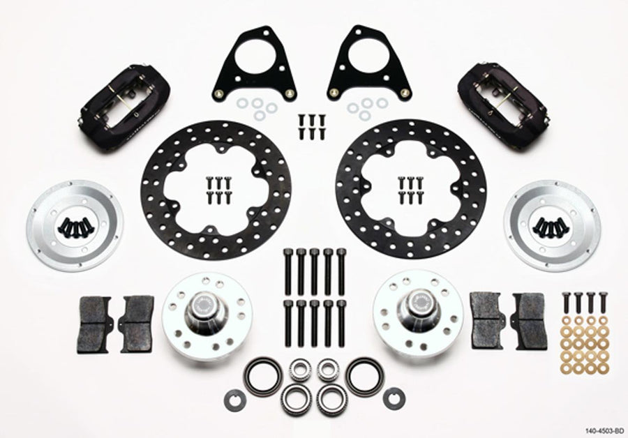 Medium Wilwood Front Brake Drag Kit for 87-93 Mustang / 84-86 SVO 140-4503-BD