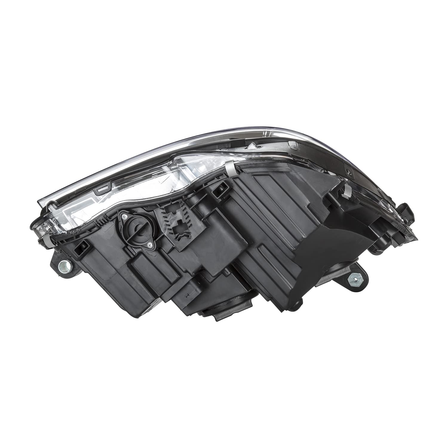 Left TYC Headlight Assembly Compatible with 2012-2014 Mercedes Benz C-Class