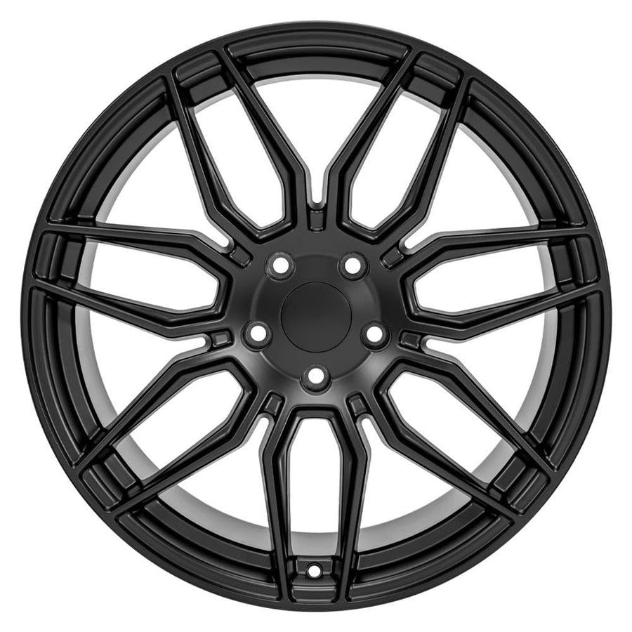 20" Replica Wheel Cv03D OE Wheels Fits Chevrolet C8 Corvette 20X11 Satin Black Wheel