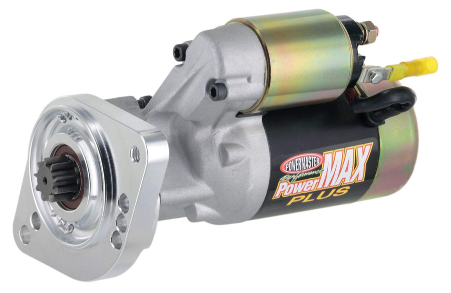 Str PowerMAX Plus - Powermaster w/Billet blk AMC/Jeep All V8, L6 (Except 4.0L) Early up to 1987 16:1 Natural