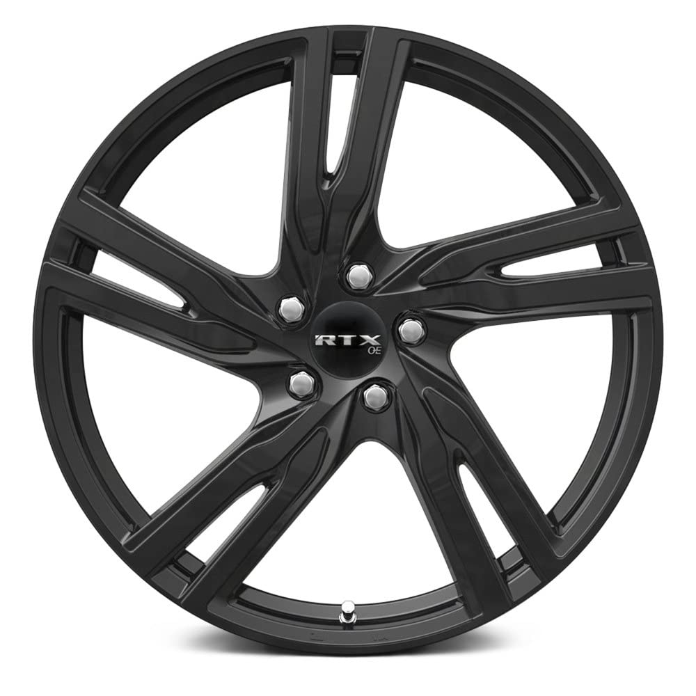 Gothenburg RTX Custom Wheel - 20x8, 45 Offset, 5x108 Bolt Pattern, 63.4mm Hub - Gloss Black Machined Rim