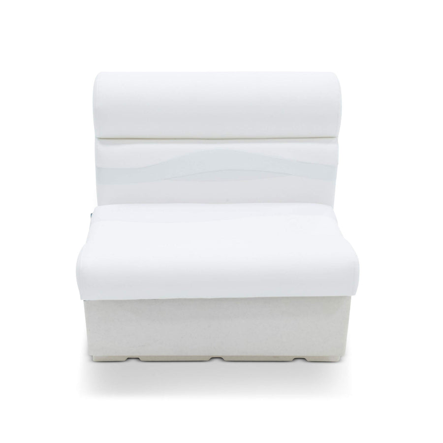 30" L x 26" W x 30" H White Bench Seat - Taylor Made 674641 Platinum Series