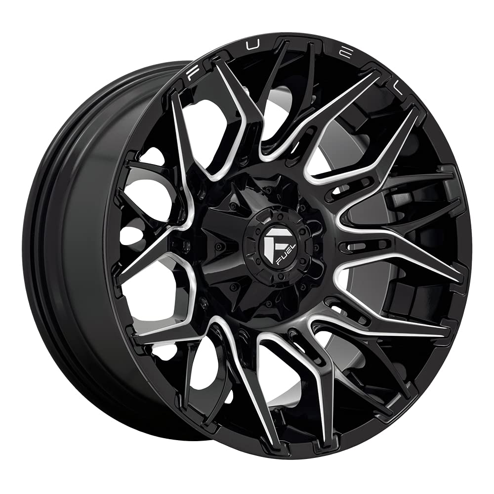 1PC Fuel D769 22X12 5X5.5/150 G-BLK-MILL -44MM - D76922207047