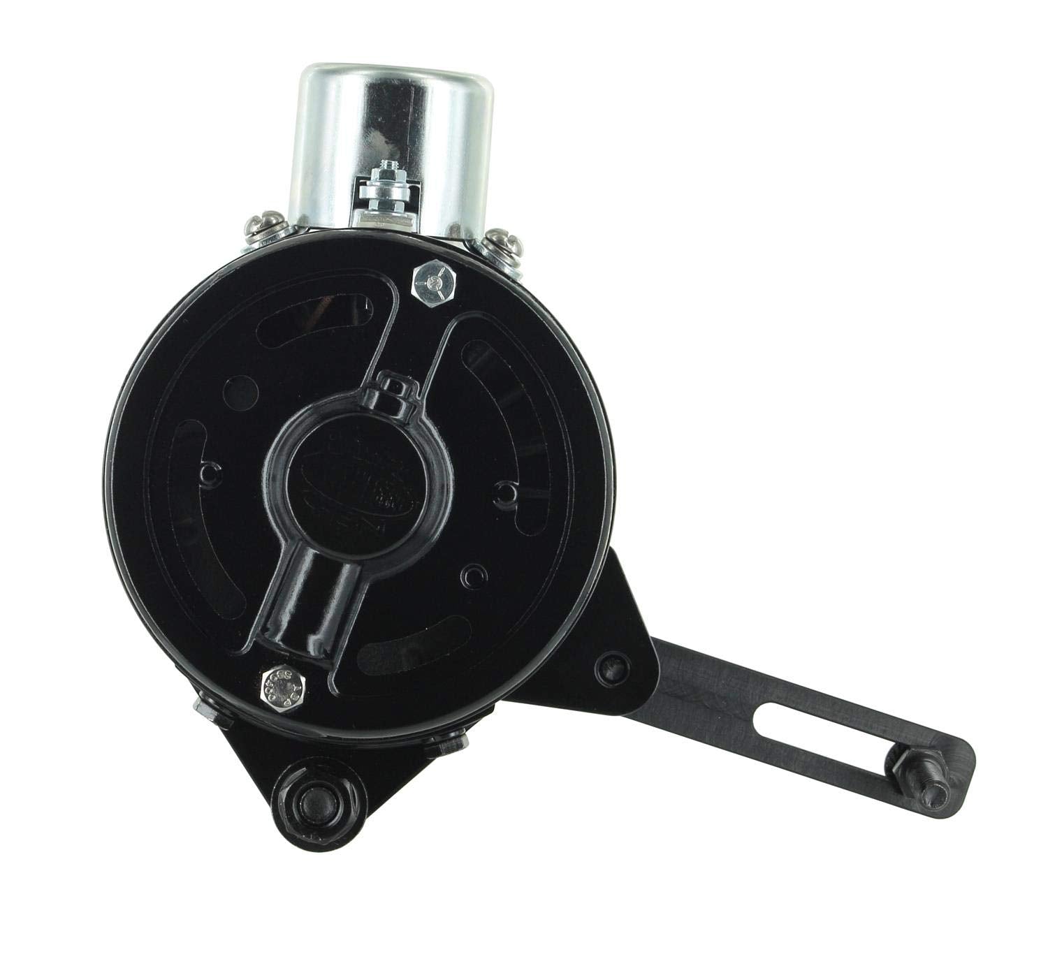 PowerGEN Alternator Powermaster (Ford Black Model A 90A 12V w/Pulley for 5/8" Belt), 1 Pack