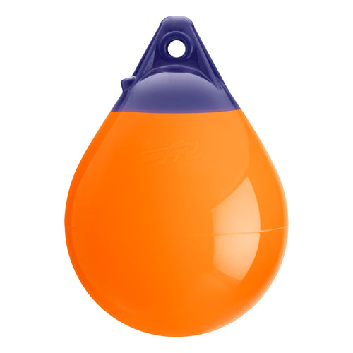 A-0 Standard Blue Ropehold - Orange Polyform A-Series Buoy