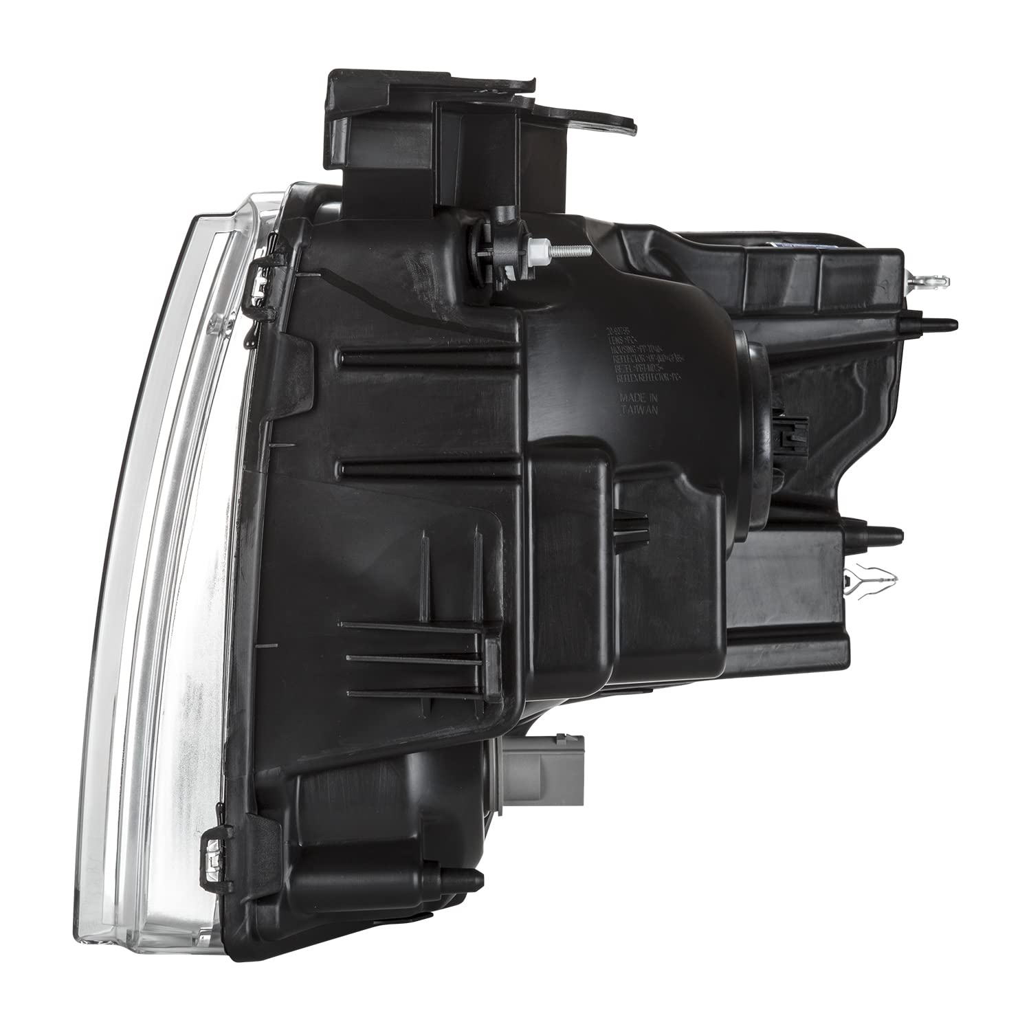 Replacement TYC 20-9075-90 Head Lamp for Ford F-Series Heavy Duty Pick-Up Truck Passenger Side