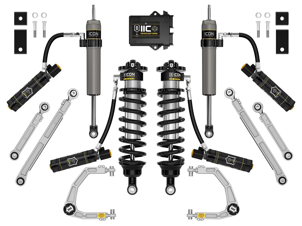 1.25-3.25" Lift ICON Stage 4 3.0 Suspension System, Billet, Compatible with 22-23 Toyotaa Tundra, K53214