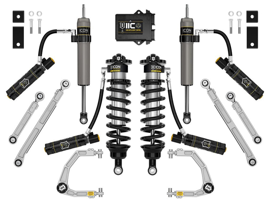 1.25-3.25" Lift ICON Stage 4 3.0 Suspension System, Billet, Compatible with 22-23 Toyotaa Tundra, K53214