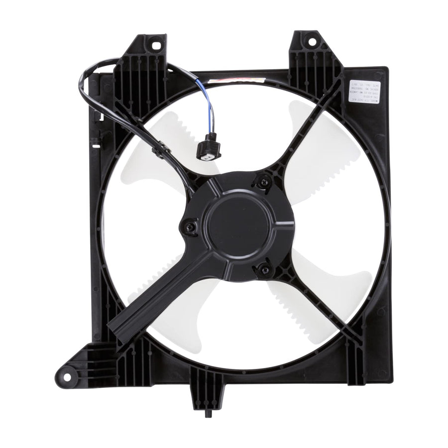 Mitsubishi Lancer TYC 610510 Replacement Condenser Cooling Fan Assembly
