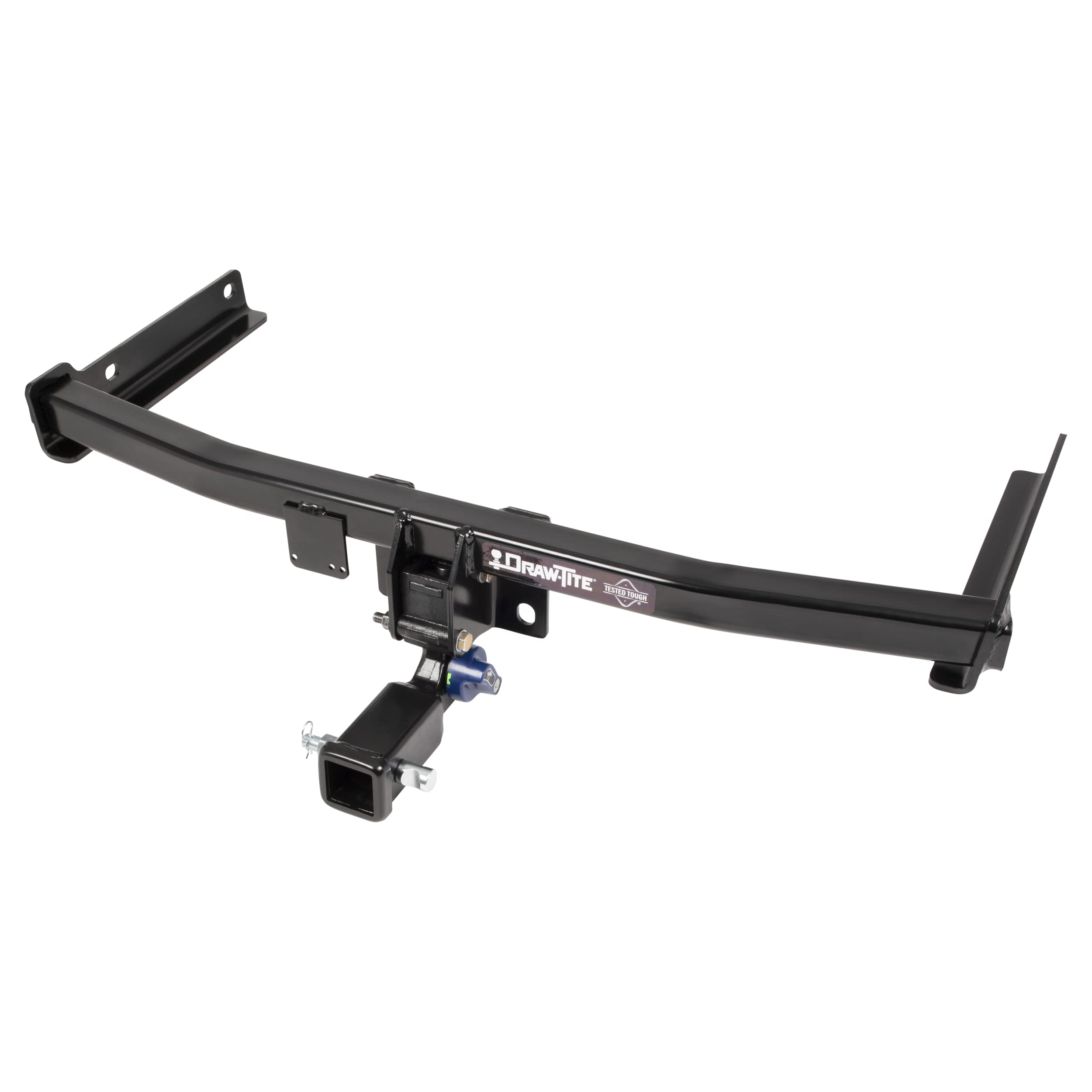 Hidden Hitch® Draw-Tite Completely Hidden Trailer Hitch 2 in. Removable Receiver, Black, Compatable with 2019-2022 Audi Q3, 2018-2022 Volkswagen Tiguan