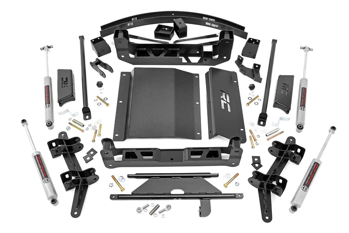 6" Rough Country Lift Kit for 1988-1998 Chevy/GMC K1500/SUV 4WD - 27630