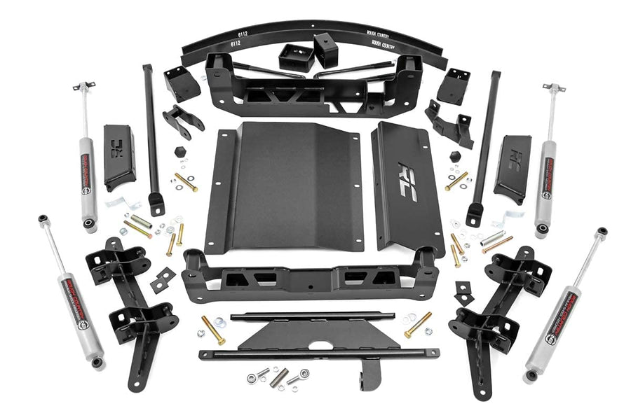 6" Rough Country Lift Kit for 1988-1998 Chevy/GMC K1500/SUV 4WD - 27630
