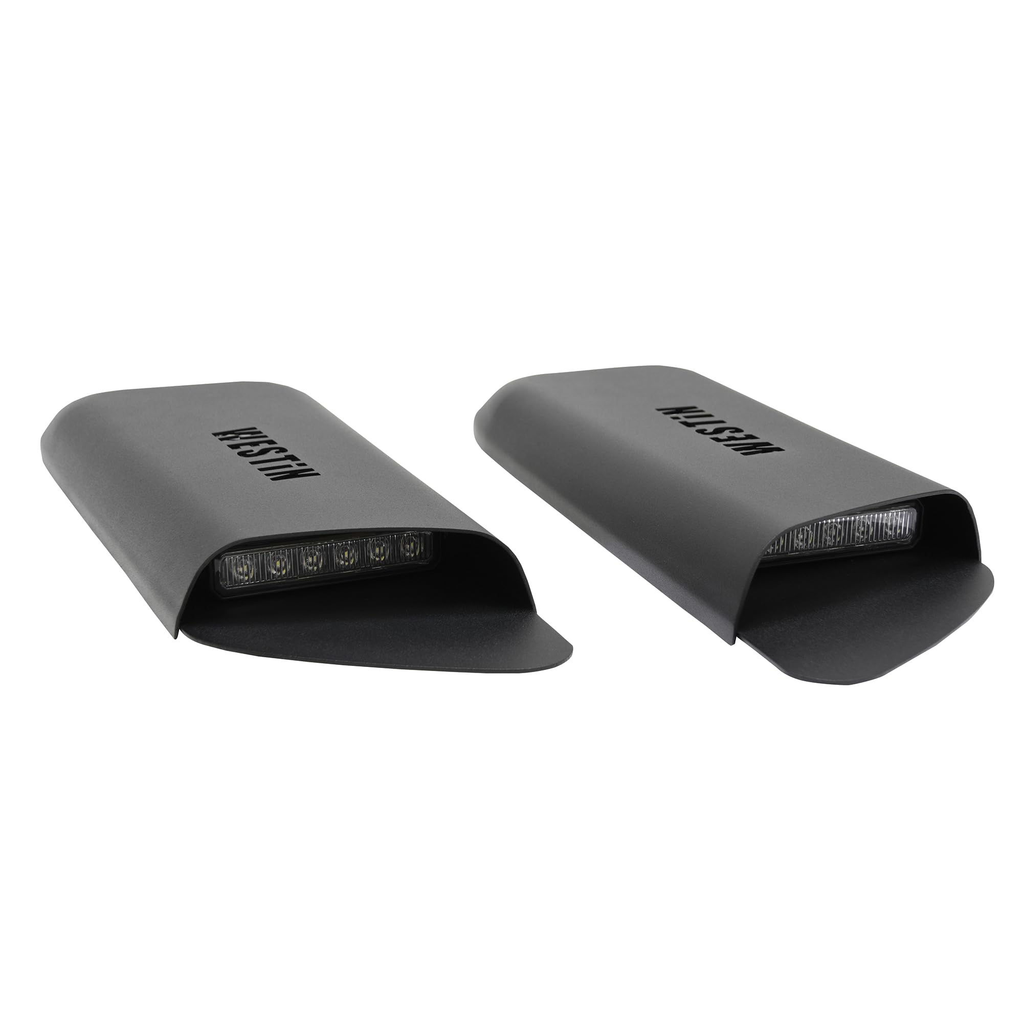 Westin 62-41115 Hood Scoops LED fits 2018-2026 Wrangler JL 2Door Wrangler JL Unlimited 4 Door (Excl Sport, Sport S & Sahara) 2020-2025 Gladiator (Exc Sport, Sport S, Overland, North Edition)