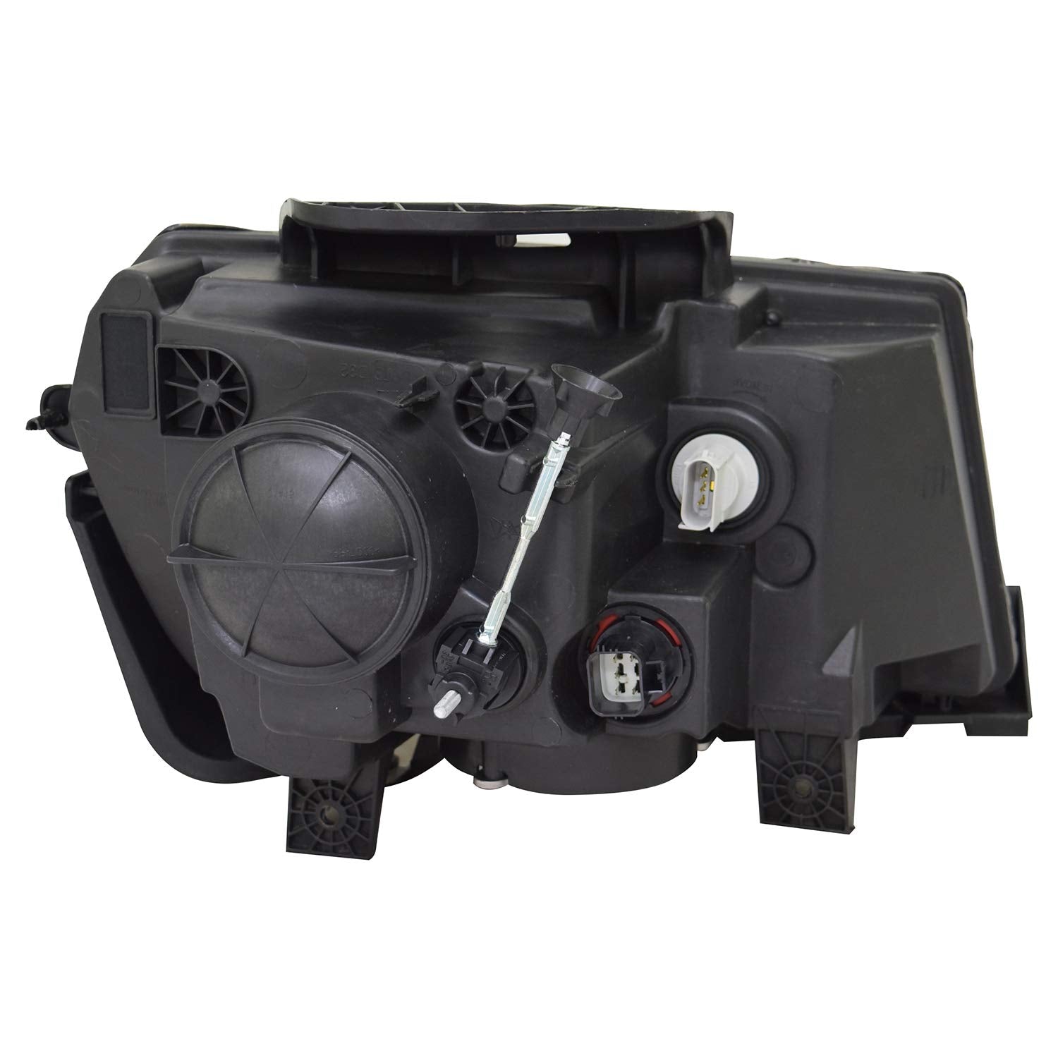 Left TYC Headlight Assembly Compatible with 2014-2015 Chevrolet Camaro