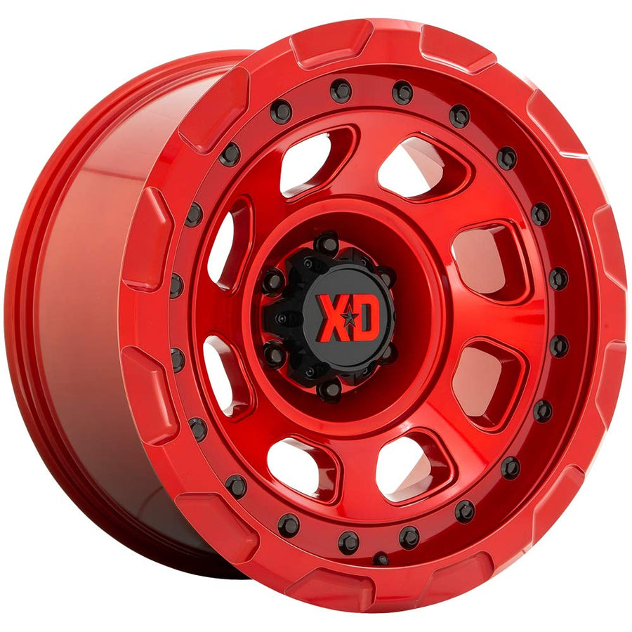 Xd861 Storm Candy RED Wheel XD Wheels with Alloy Steel (20 x 9. inches /5 x 71 mm, 0 mm Offset)