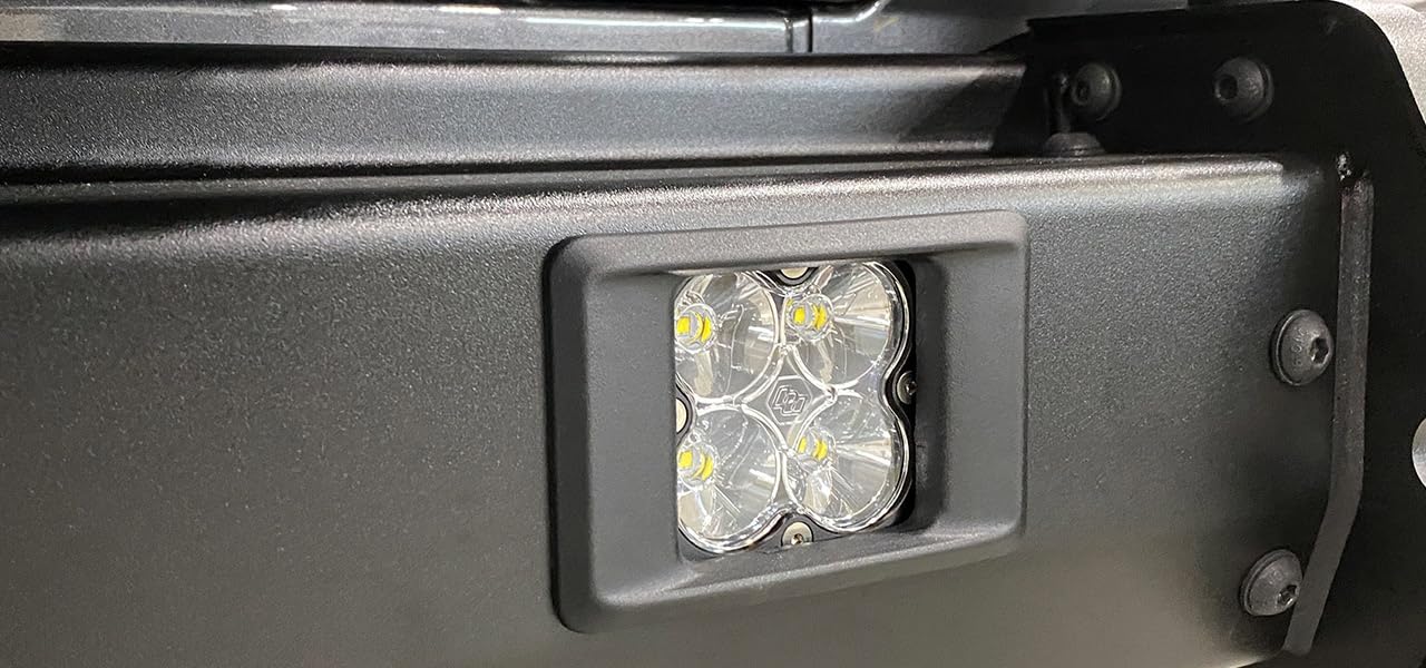 Rear Bumper AEV Auxiliary Light Bracket for 2018-2026 JL Wrangler with AEV Rear Bumper